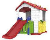Play House with Slide Red CHD - 801 - Colorland Toys